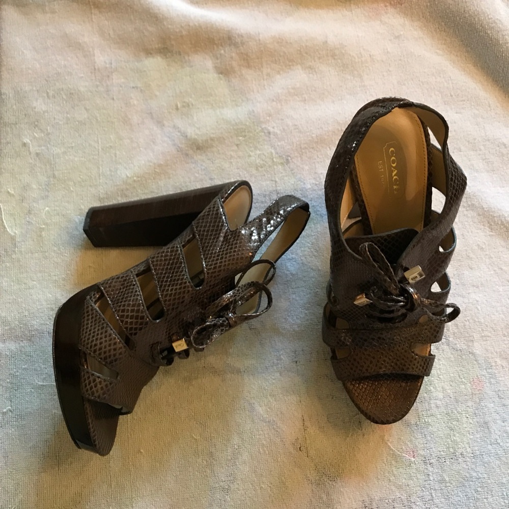 8.5 Coach Moreen Heels